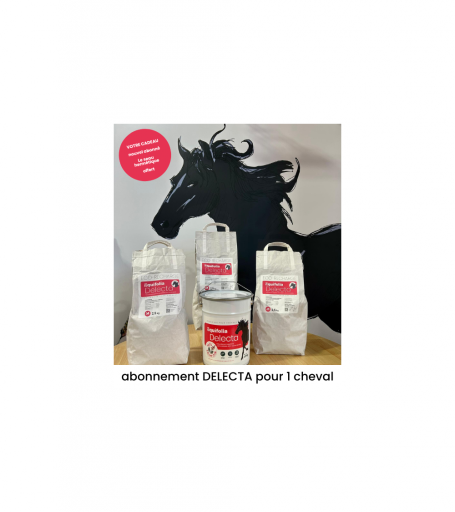 Equifolia® Delecta Abonnement annuel - 12 Eco recharges